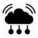 Cloud Network Cloud Hosting Cloud Connection Icon