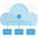 Cloud Network  Icon