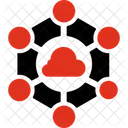 Cloud Network Network Computing Icon