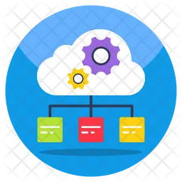 Cloud Network Management  Icon