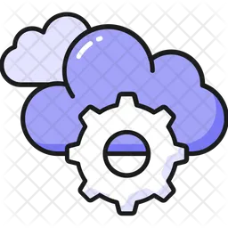 Cloud network management  Icon