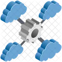 Cloud Network Setting  Icon
