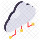 Cloud Networking Cloud Connection Cloud Computing Icon