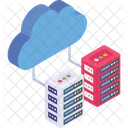Cloud Networking Data Icon