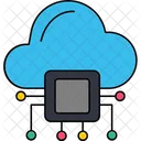 Cloud Networking Cloud Konnektivitat Netzwerkmanagement Symbol