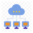 Cloud-Netzwerke  Symbol
