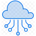 Cloud networking  Icon