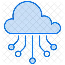 Cloud networking  Icon