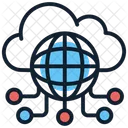 Cloud networking  Icon
