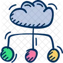Cloud Share Storage Icon