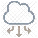 Cloud-Netzwerk  Symbol