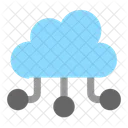 Cloud Netzwerk Computer Symbol