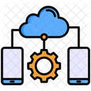 Cloud-Netzwerk  Symbol