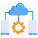 Cloud-Netzwerk  Symbol