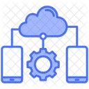 Cloud-Netzwerk  Symbol