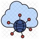 Cloud-Netzwerk  Symbol