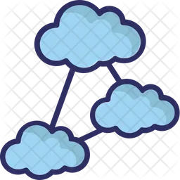 Cloud-Netzwerk  Symbol