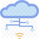 Cloud-Netzwerke  Symbol