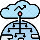 Cloud-Netzwerke  Symbol