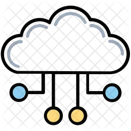 Cloud-Netzwerk  Symbol