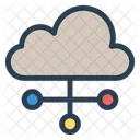 Cloud-Netzwerk  Symbol