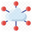 Cloud Netzwerk Cloud Computing Cloud Hosting Icon