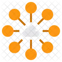 Cloud-Netzwerk  Symbol