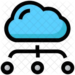 Cloud-Netzwerk  Symbol