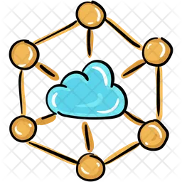 Cloud-Netzwerk  Symbol