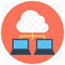 Cloud Netzwerk Cloud Computing Cloud Verbindung Icon