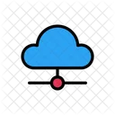 Cloud Netzwerk Teilen Symbol