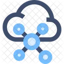 Cloud-Netzwerk  Symbol