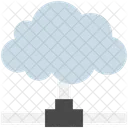 Cloud Computer Netzwerk Symbol