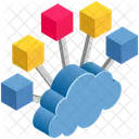 Cloud Computer Netzwerk Icon