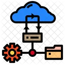 Cloud-Netzwerk  Symbol