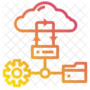 Cloud-Netzwerk  Symbol