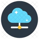 Cloud-Netzwerk  Symbol