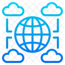 Cloud-Netzwerk  Symbol