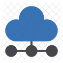 Cloud-Netzwerk  Symbol