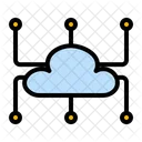 Cloud-Netzwerk  Symbol