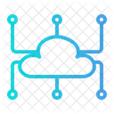 Cloud-Netzwerk  Symbol