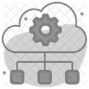 Cloud-Netzwerk  Symbol