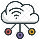 Cloud-Netzwerk  Symbol