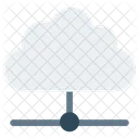 Cloud Netzwerk Server Symbol