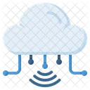 Cloud Netzwerk Cloud Hosting Cloud Dienste Symbol