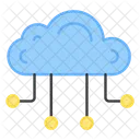 Cloud-Netzwerk  Icon