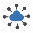 Cloud Netzwerk Big Data Symbol