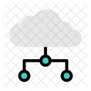 Cloud-Netzwerk  Icon