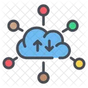 Cloud-Netzwerk  Symbol