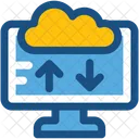 Cloud Computing Netzwerk Symbol